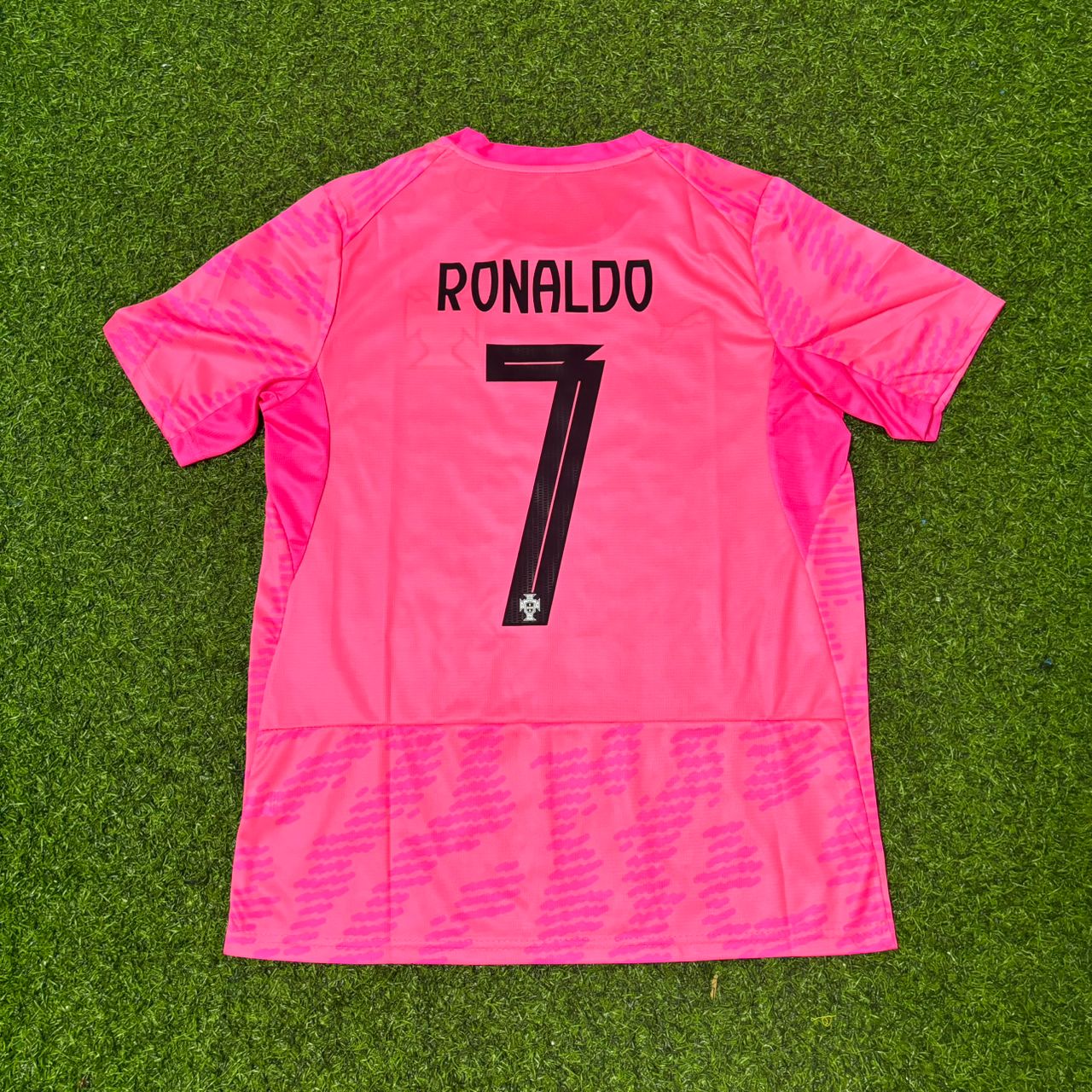 Cristiano Ronaldo Portugal 2026 World Cup Pink Football Jersey