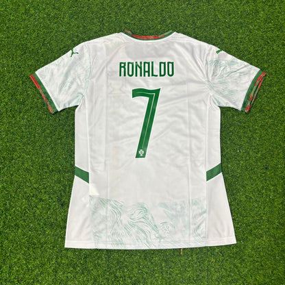 Cristiano Ronaldo Portugal 2026 World Cup White Away Football Jersey