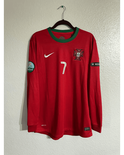 Cristiano Ronaldo Portugal EURO 2012 Retro Football Jersey Kit
