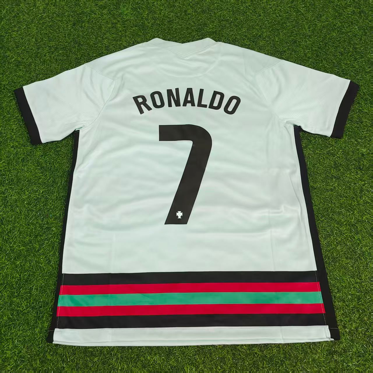 Portugal EURO 2020 Cristiano Ronaldo Retro Away Football Jersey