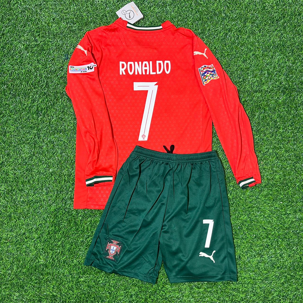 Cristiano Ronaldo Portugal Red Football Jersey