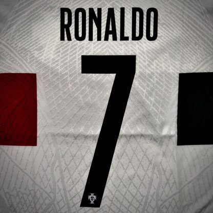 Cristiano Ronaldo Portugal 2022 World Cup Qatar Retro Football Jersey Kit