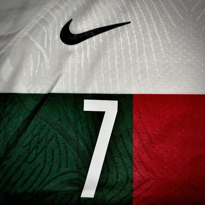 Cristiano Ronaldo Portugal 2022 World Cup Qatar Retro Football Jersey Kit