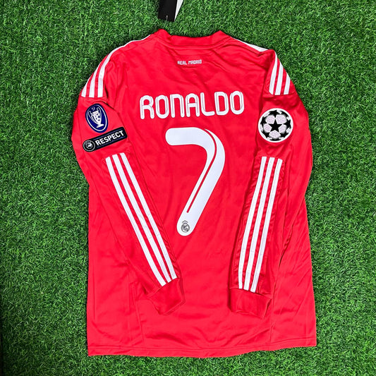 Cristiano Ronaldo Real Madrid Red Retro Jersey