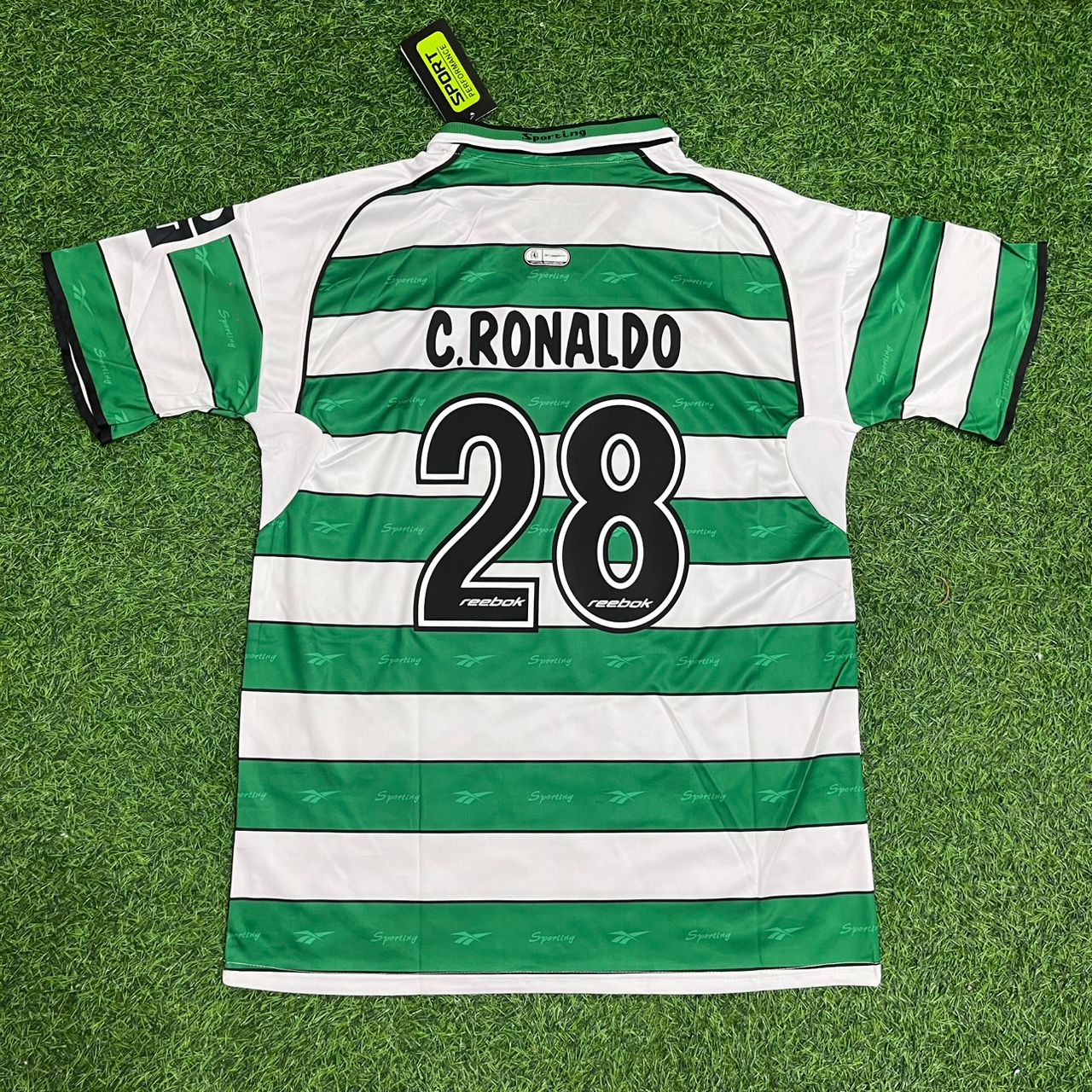 Cristiano Ronaldo Sporting CP Debut Retro Football Jersey Collection