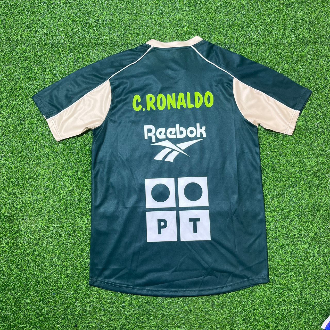 Cristiano Ronaldo Sporting Lisbon Retro Football Jersey Collection