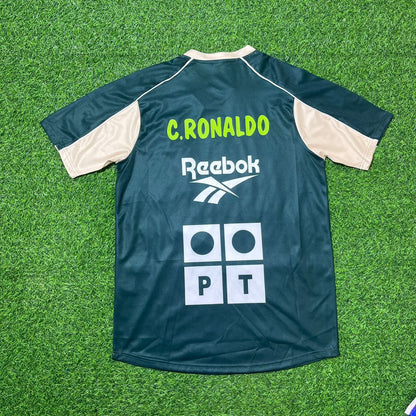 Cristiano Ronaldo Sporting Lisbon Retro Football Jersey Collection