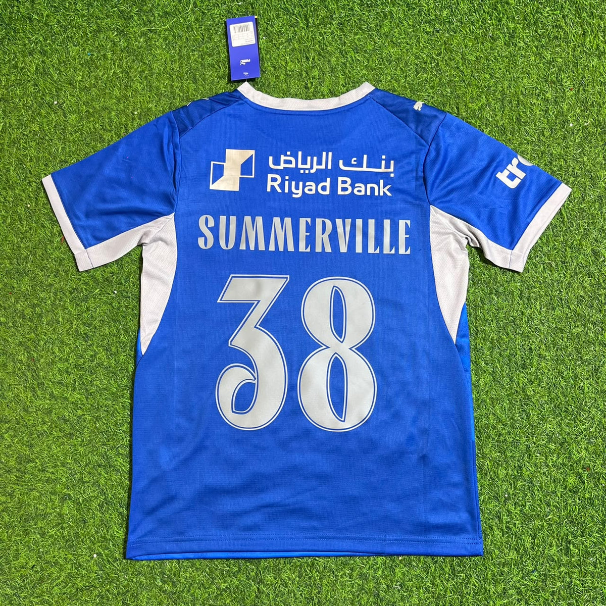 Crysencio Summerville Al Hilal 2026-2027 New Season Home Blue Foootball Jersey Trikot Maillot