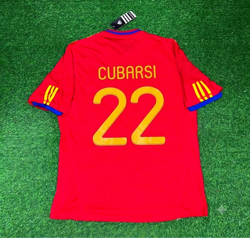 Pau Cubarsi - Spain Commemorative Retro Football Jersey Kit