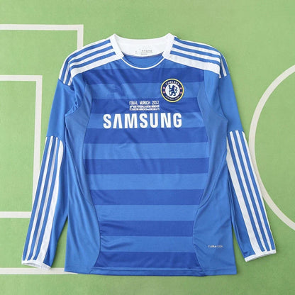 Chelsea FC 11/12 Season Home Blue Retro Football Jersey