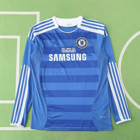 Chelsea FC 11/12 Season Home Blue Retro Football Jersey