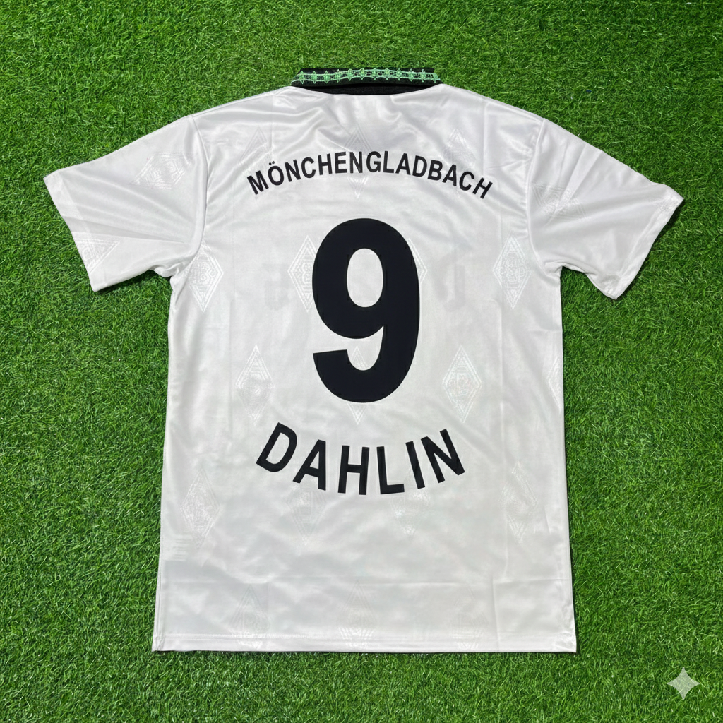 Martin Dahlin Borussia Mönchengladbach 1995/96 Retro Fußballtrikot Jersey