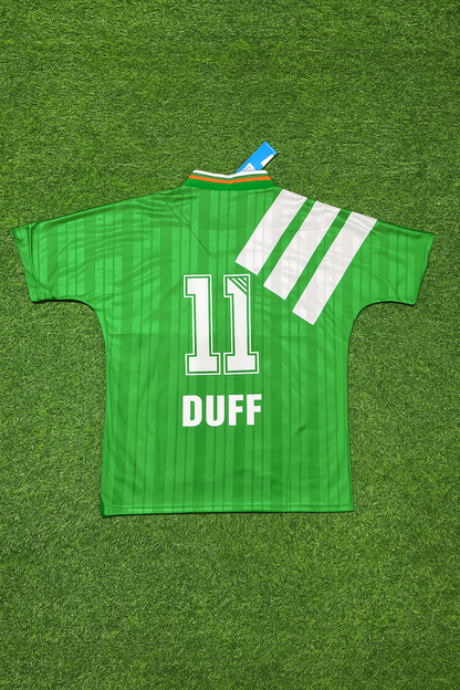 Damien Duff Ireland EIRE Retro Football Jersey | Special Edition