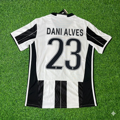 Dani Alves Juventus 2016/17 Home Retro Football Jersey Collection