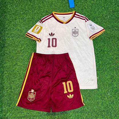 Spain World Cup 2026 Dani Olmo Kids Football Jersey