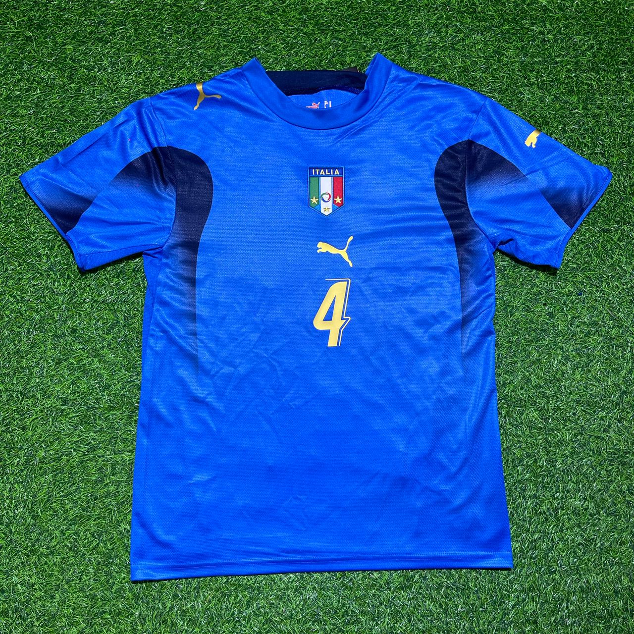Italy World Cup 2006 Daniele De Rossi 4 - Final Retro Football Jersey
