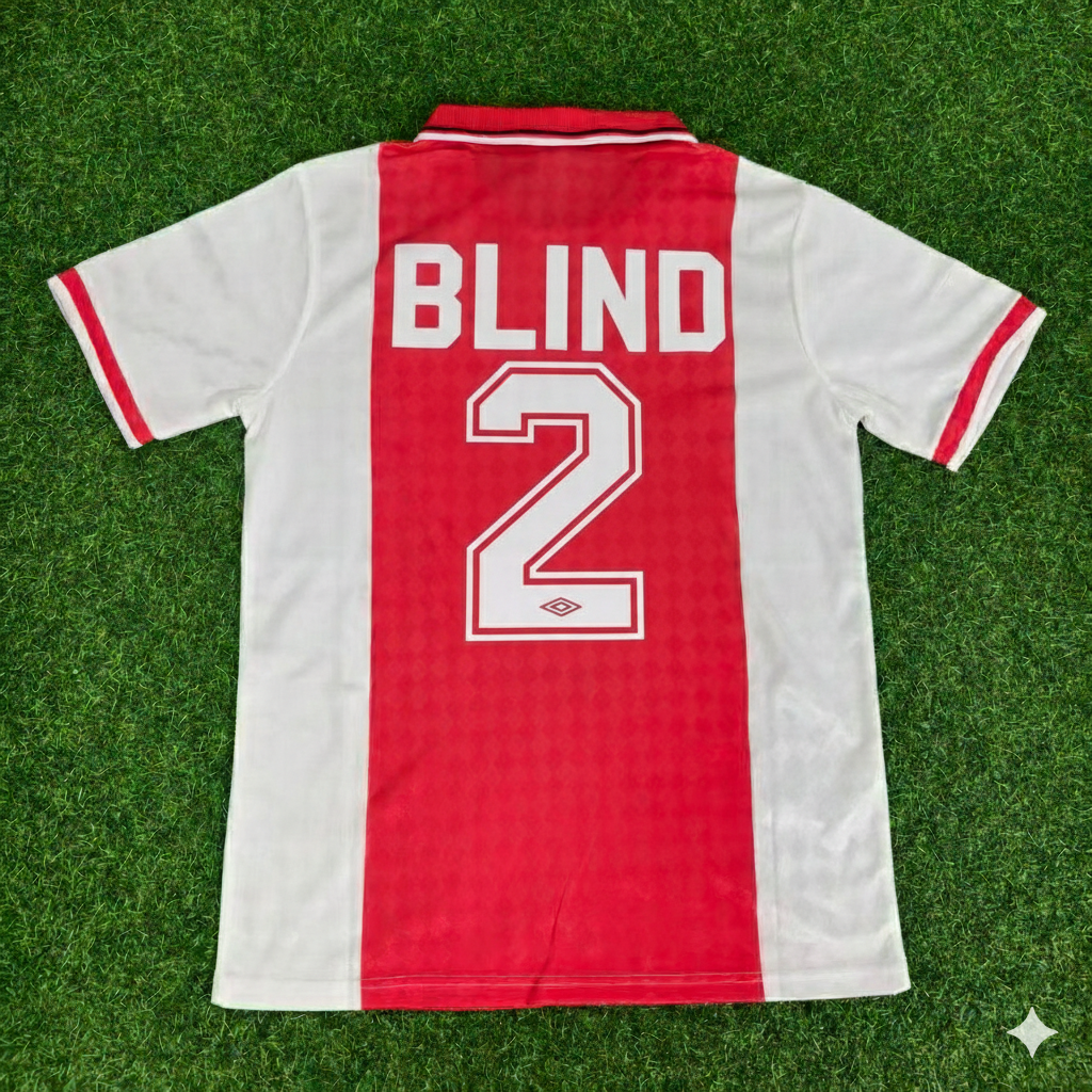 Danny Blind Ajax 1988 1990 Retro Football Jersey Kit
