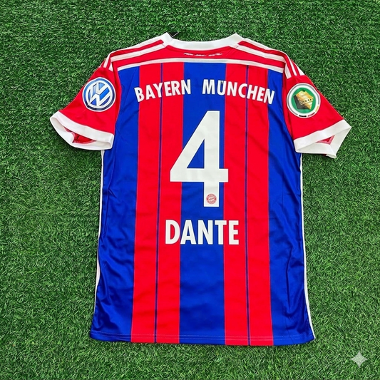 Dante 4- Bayern Munich 2014-2015 Football Jersey Kit