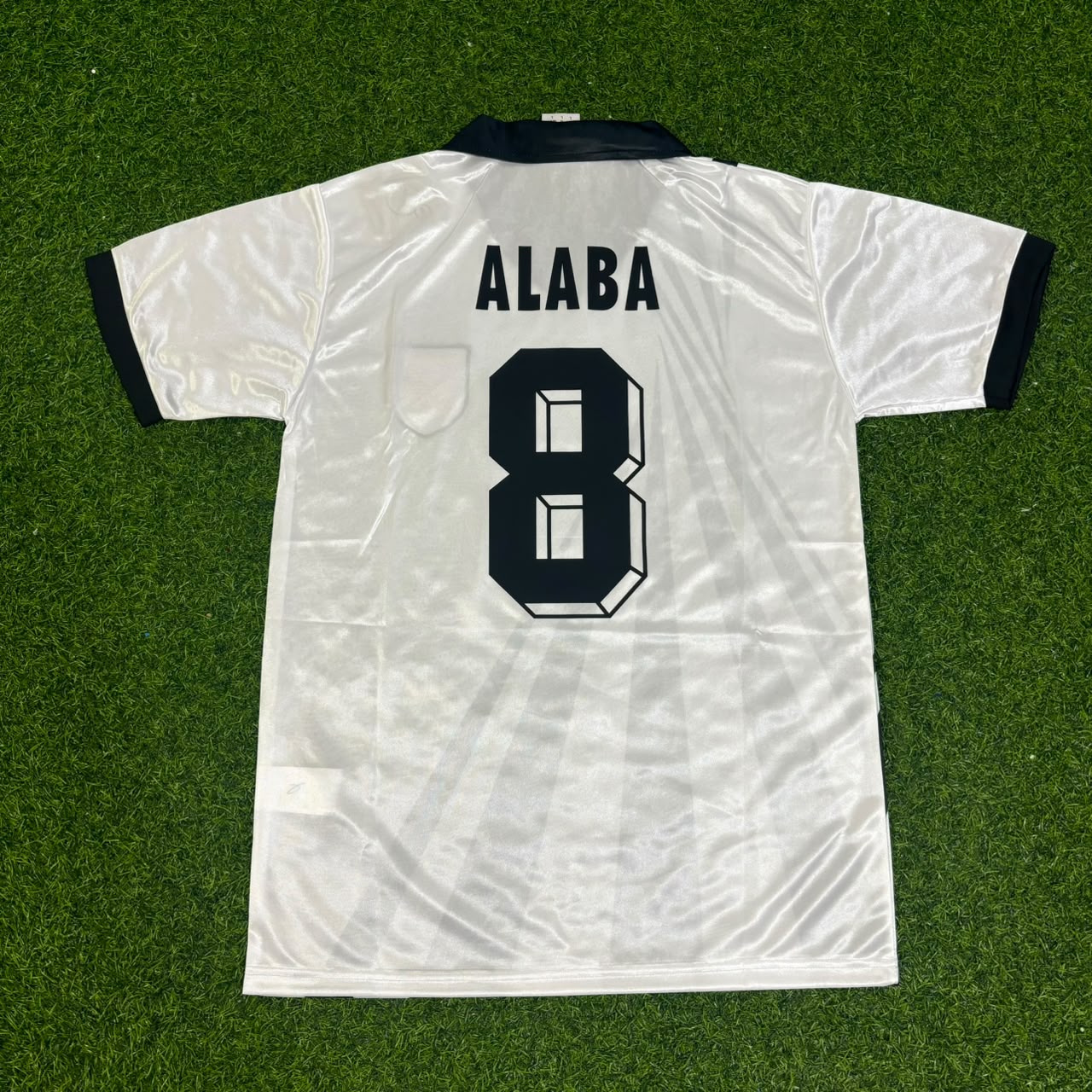 David Alaba Austria White Retro Football Jersey Kit