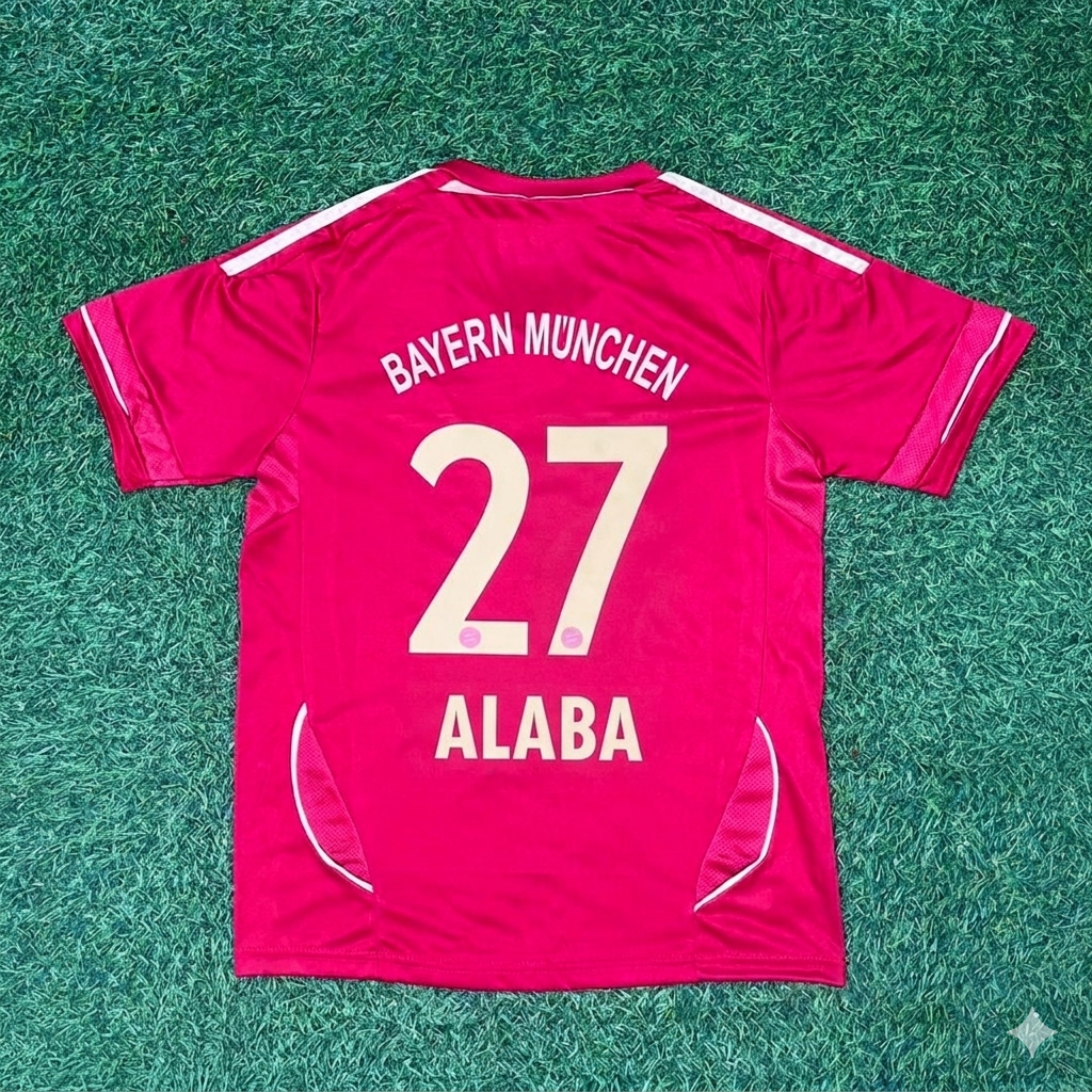 David Alaba #27 Bayern Munich 2011-2013 Football Jersey Kit
