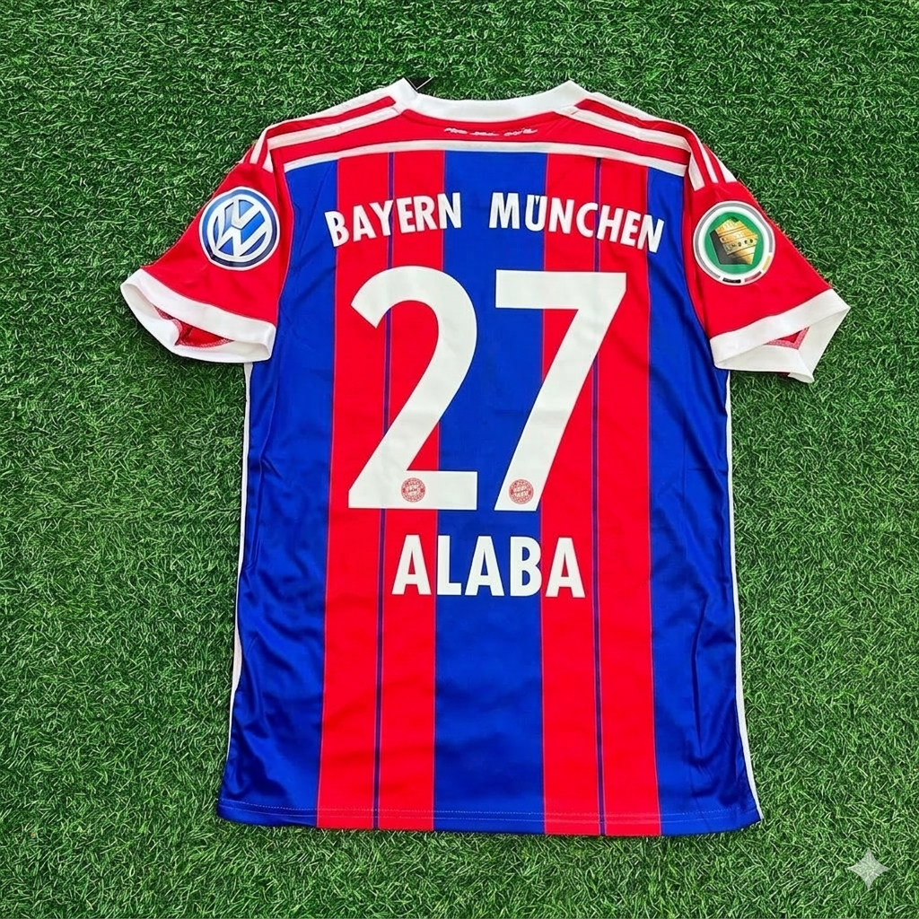 David Alaba 27- Bayern Munich 2014-2015 Football Jersey Kit