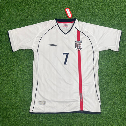 David Beckham 2002 World Cup Retro Jersey