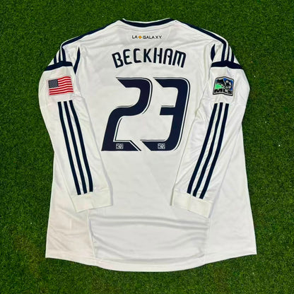 David Beckham 23 - LA Galaxy 2012 MLS Retro Football Jersey