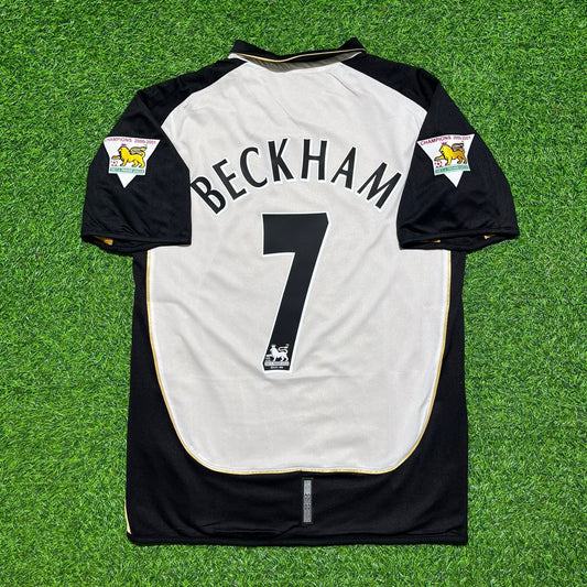 David Beckham #7 Manchester United 2001-2002 Reversible Retro Football Jersey