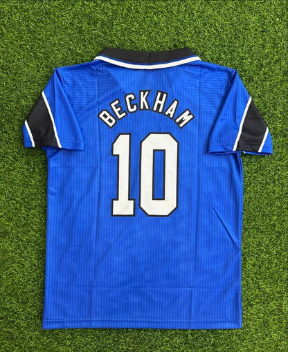 David Beckham Manchester United Retro Football Jersey Kit