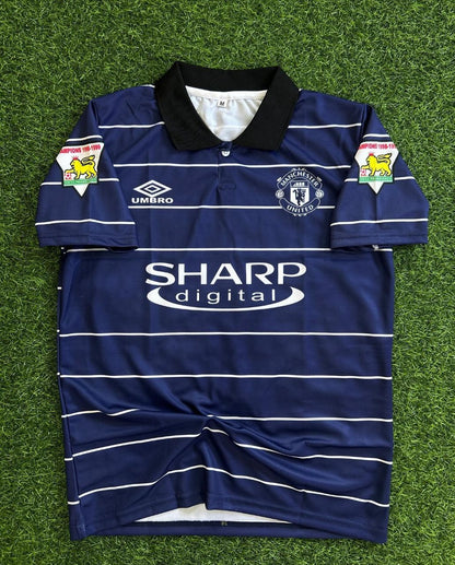 David Beckham Manchester United Night Retro Football Jersey Kit