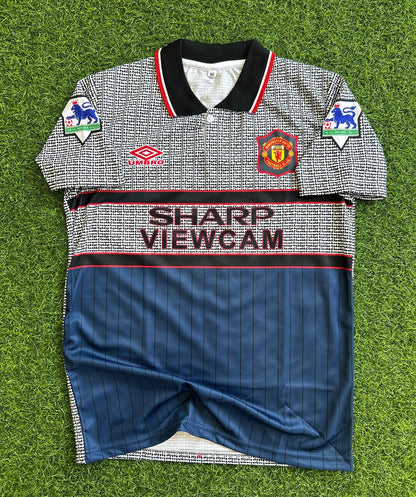 David Beckham Manchester United Retro Football Jersey Kit