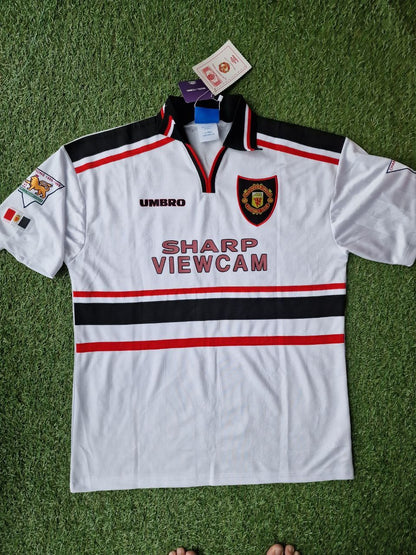 David Beckham Manchester United Retro Football Jersey Kit