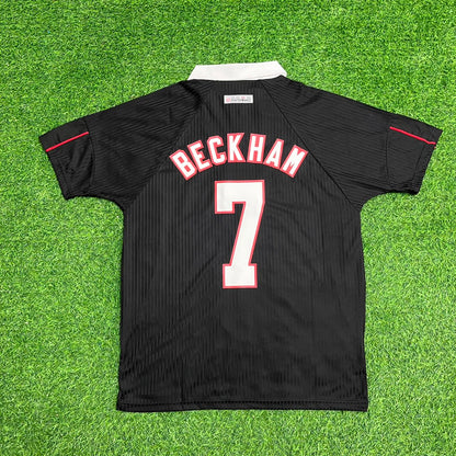David Beckham Legend Black Retro Jersey