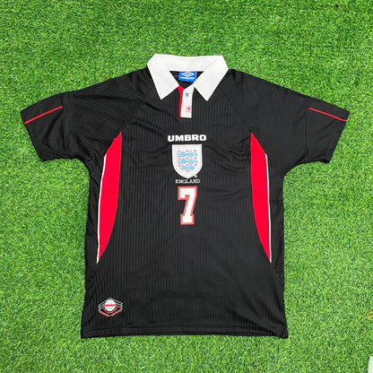 David Beckham Legend Black Retro Jersey