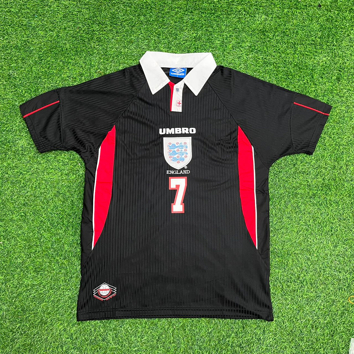 David Beckham Legend Black Retro Football Jersey