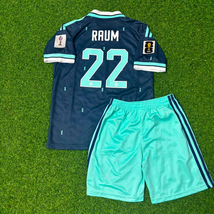 David Raum #22 Deutschland 2026 World Cup Kinder Fußballtrikot