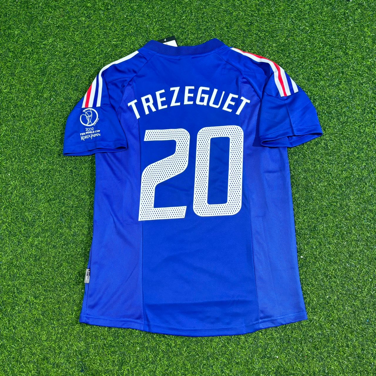 France World Cup 2002 David Trezeguet Retro Football Jersey