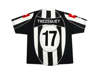 David Trezeguet Juventus 2002 2003 Retro Football Jersey Kit