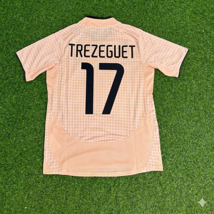 David Trezeguet 17 Juventus 2003/2004 Away Retro Football Jersey Kit