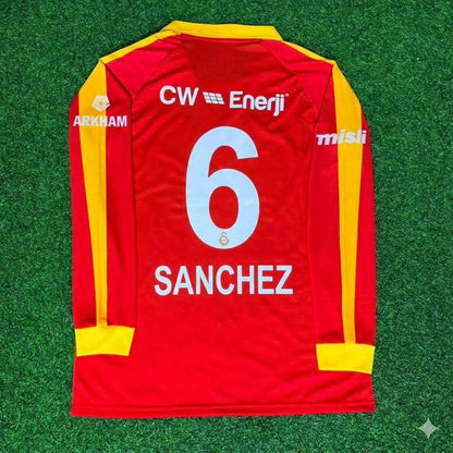 Davinson Sanchez Galatasaray Legendary Retro Vintage Long Sleeve Football Jersey Kit