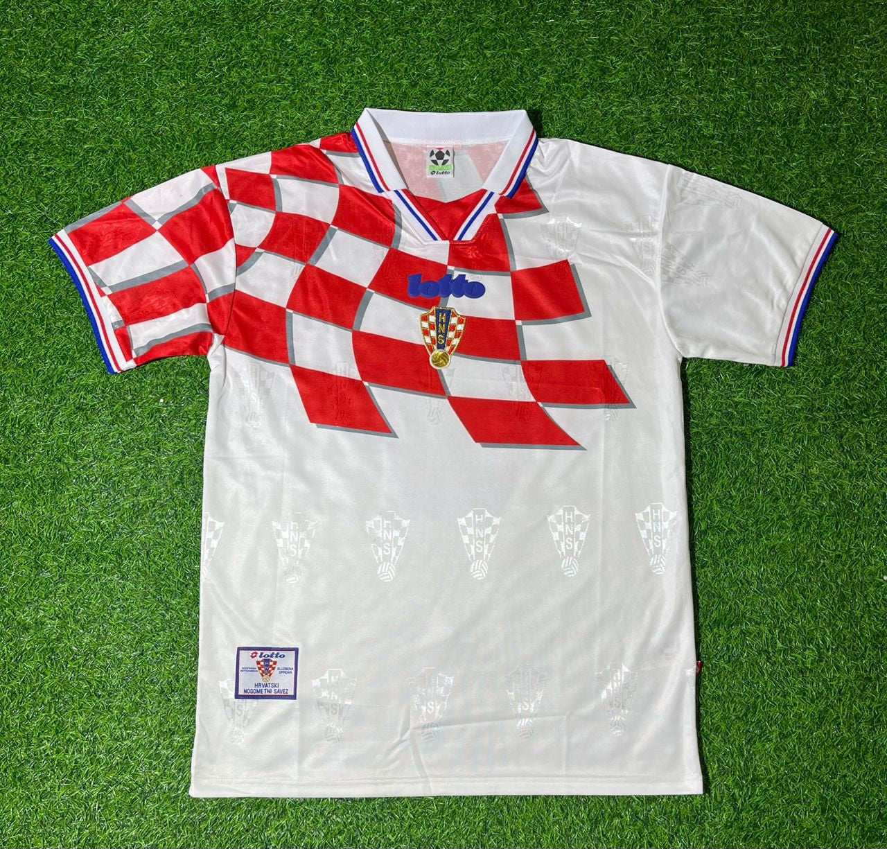 Croatia 1998 World Cup Retro Football Jersey Kit