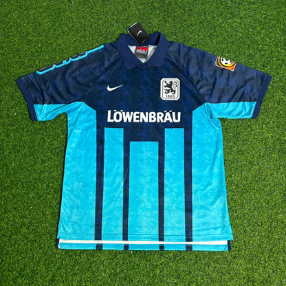 Davor Šuker TSV 1860 München Blaues Heim Retro Fußballtrikot Jersey