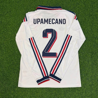 Bayern Munich 2027 Dayot Upamecano #2 Away Long Sleeve Football Jersey