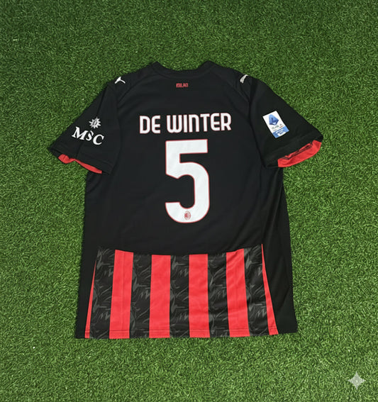 Koni De Winter Ac Milan Football Jersey Kit