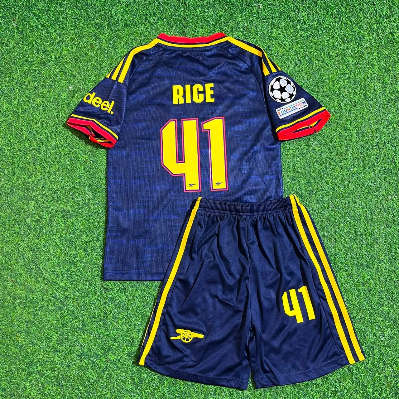 Declan Rice Arsenal Away 2027 Soccer Kids Football Jersey