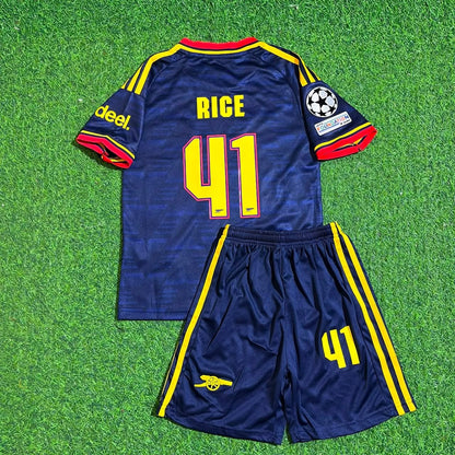 Declan Rice Arsenal Away 2027 Soccer Kids Football Jersey