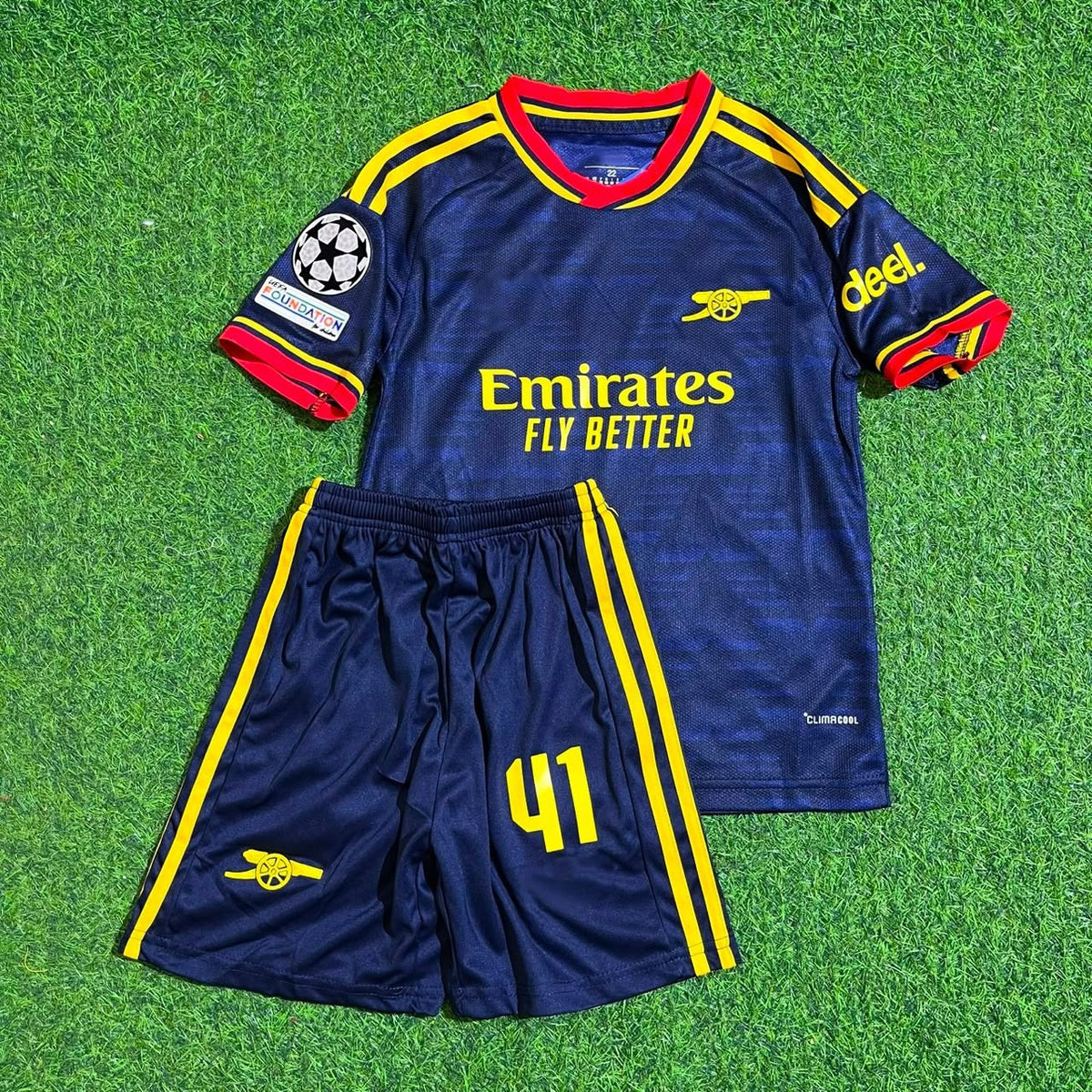 Declan Rice Arsenal Away 2027 Soccer Kids Football Jersey