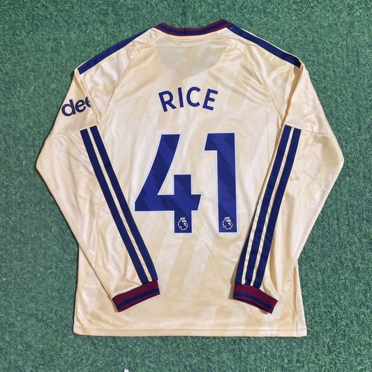 Declan Rice #41 Arsenal 2026 /2027 Third Long Sleeve Football Jersey