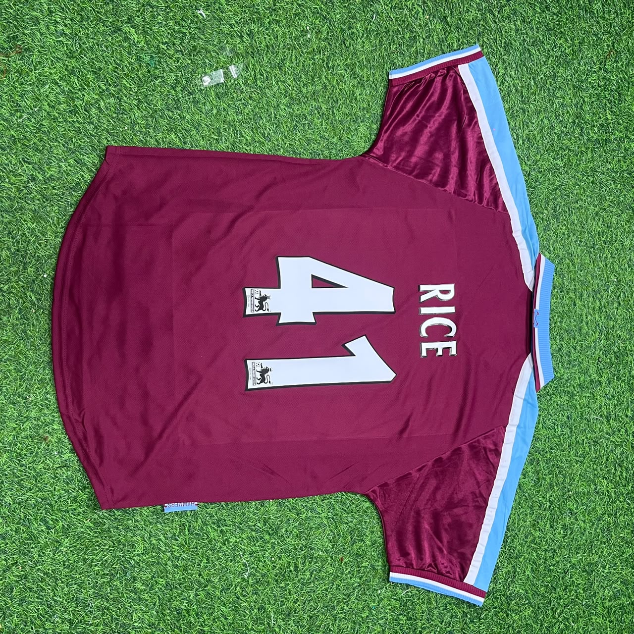 Declan Rice #41 West Ham United Home Retro Football Jersey Kit