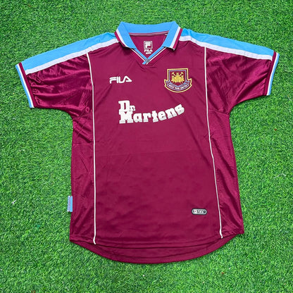 Declan Rice #41 West Ham United Home Retro Football Jersey Kit